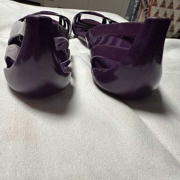 Gucci Purple Jelly Flats (approximately size 9) - Picture 6 of 14